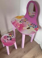 Kinderkaptafel/bureau incl kruk, Ophalen, Zo goed als nieuw, Tafel(s)