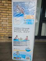 Intex Prism Frame Zwembad 3.1m - Compleet!, Rond, Ophalen of Verzenden, Zo goed als nieuw, Opzetzwembad