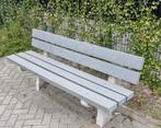 Parkbank - Beton/Composiet - gedemonteerd, Tuin en Terras, Ophalen, Gebruikt, Kunststof