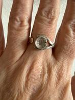 M251/Zilveren Modernist ring FINLAND verstelbaar, Gebruikt, Verzenden, X, Dame