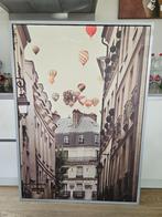 Ikea schilderij parijs en heteluchtbalon, Huis en Inrichting, Woonaccessoires | Schilderijen, Tekeningen en Foto's, Ophalen, Zo goed als nieuw