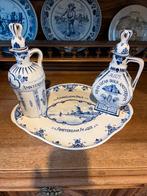 Delfts Blauw Erven Lucas Bols Likeur Set, Antiek en Kunst, Antiek | Keramiek en Aardewerk, Ophalen of Verzenden