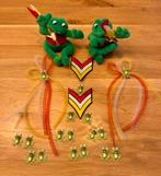 Setje voor carnaval in Oeteldonk., Verzenden, Zo goed als nieuw, Carnaval, Accessoires