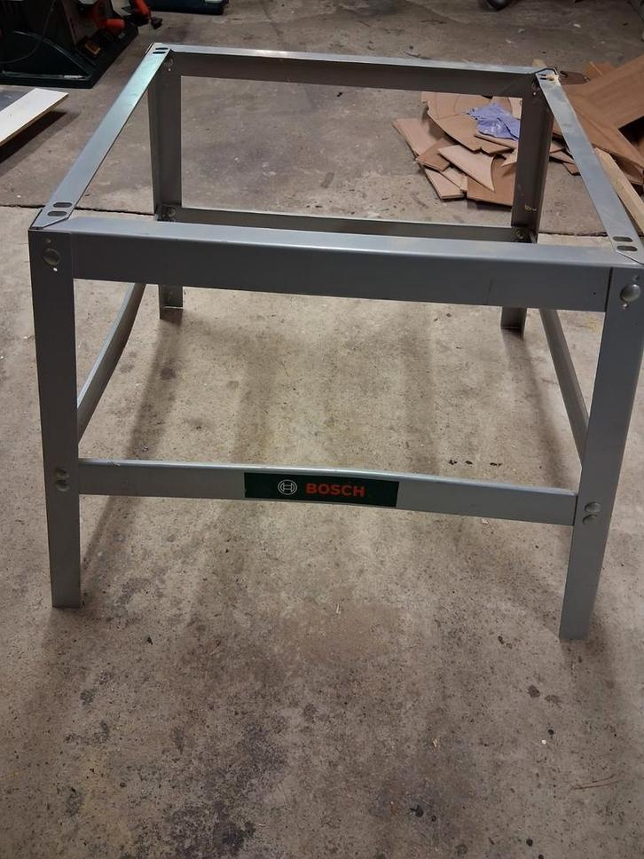 Onderstel zaagtafel - Bosch PTS10, Doe-het-zelf en Verbouw, Gereedschap | Zaagmachines, Gebruikt, Ophalen of Verzenden