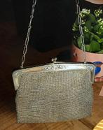 Beugeltasje, zilveren tasje, Antiek en Kunst, Ophalen of Verzenden