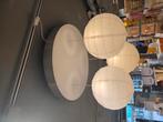 Hanglampen met 3 bollen 2x, Huis en Inrichting, Ophalen, Zo goed als nieuw, Minder dan 50 cm