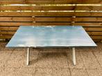 Kloostertafel 165x85x76, Huis en Inrichting, Tafels | Eettafels, Ophalen, Gebruikt, 50 tot 100 cm, 150 tot 200 cm