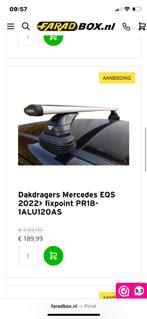 Dakdragers Mercedes - Fixpoint PR18-1ALU120AS, Auto diversen, Dakdragers, Ophalen, Nieuw