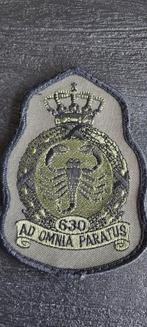 Mouwembleem 630 squadron Koninklijke Luchtmacht, Embleem of Badge, Nederland, Luchtmacht, Ophalen of Verzenden