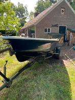 Zeer complete polyester boot 4 mtr - incl. motor en trailer, Ophalen, Gebruikt, Overige typen, Motorboot