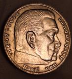 2 Reichsmark 1939F Deerde Reich, Verzenden, Duitsland, Losse munt, Zilver