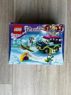 Lego Friends Wintersport Terreinwagen (41321) compleet, Ophalen of Verzenden, Zo goed als nieuw, Complete set, Lego