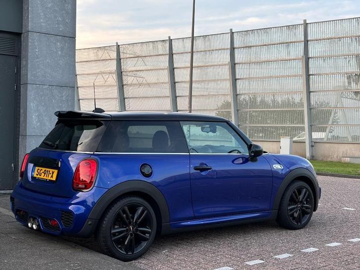 Mini 3-deurs (f56) 2.0 192pk JCW Aut 2018 Blauw met GARANTIE, Auto's, Mini, Particulier, Bluetooth, Cruise Control, Head-up Display