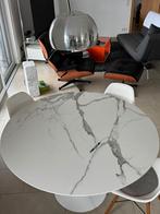 Tulipe in outdoors tafels Eero Saarinen stoelen tulipe, Ophalen of Verzenden, Zo goed als nieuw, 75 cm of meer, Rechthoekig