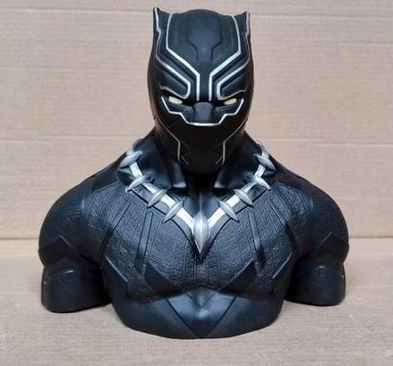 Grote Black Panther Wakanda spaarpot 20cm x 18cm, Verzamelen, Film en Tv, Zo goed als nieuw, Film, Beeldje, Replica of Model, Ophalen of Verzenden