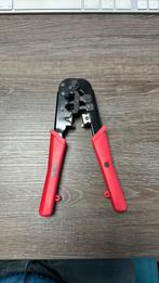Krimptang RJ45 datatang, utp stekkers 8 polig en 6 polig, Doe-het-zelf en Verbouw, Gereedschap | Handgereedschap, Ophalen of Verzenden
