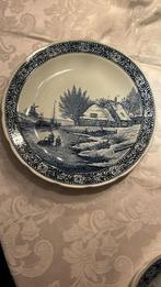 Boch delfts blauw wandbord, Antiek en Kunst, Ophalen