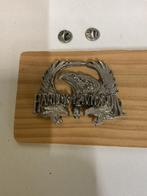 Harley Davidson logo pin speld zeer groot zeer mooi, Ophalen, Zo goed als nieuw, Transport
