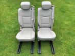 Leren camperstoelen op rails Oldtimer,Bus,Camper,Transporter, Caravans en Kamperen, Camper-accessoires, Ophalen, Zo goed als nieuw