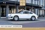 Porsche 911 2.7 (bj 1974), Lederen bekleding, 4 stoelen, Wit, Coupé