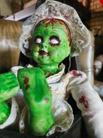 Zombie doll  Scary porselein jaren 60 popje creapy tattoo, Ophalen of Verzenden