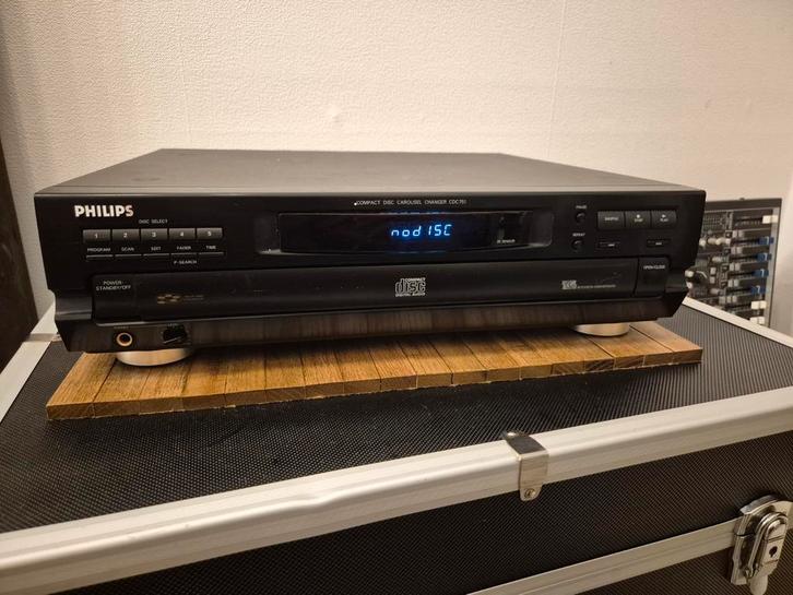 Philips CDC751 CD Wisselaar, Audio, Tv en Foto, Cd-spelers, Gebruikt, Philips, Wisselaar, Ophalen