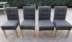 4 Eetkamer stoelen, merk:  Woood, Huis en Inrichting, Stoelen, Ophalen, Hout, Gebruikt, Vier