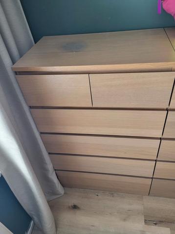 Ikea ladenkast malm met 6 laden
