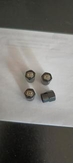 Ventiel dopjes kia zwart ventieldop auto, Ophalen of Verzenden, Nieuw, Kia