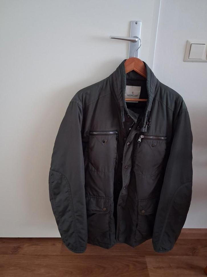 Moncler Nicolas, Kleding | Heren, Jassen | Winter, Zo goed als nieuw, Maat 56/58 (XL), Groen, Verzenden