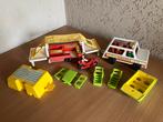 Fisher Price Kampeerwagen met Aanhanger Vintage Speelgoedset, Ophalen of Verzenden