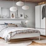 Compleet Ikea Trysil bed,lattenbodems, matras(160x200cm)., Huis en Inrichting, 160 cm, Ophalen of Verzenden, Zo goed als nieuw