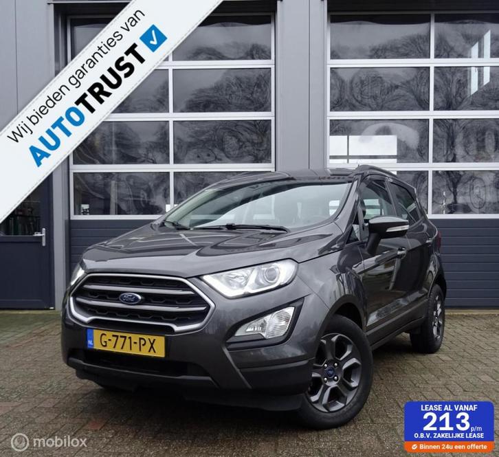 Ford EcoSport 1.0 EcoBoost Trend Ultimate, Auto's, Ford, Bedrijf, Te koop, Ecosport, ABS, Achteruitrijcamera, Airbags, Airconditioning
