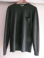 Van Gils luxery garment dye merino trui maat M groen, Ophalen of Verzenden, Gedragen, Groen