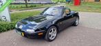 Mazda MX-5 LIMITED EDITION 1.6i-16V /C.V/STUURBEKR/LEDER, Auto's, Achterwielaandrijving, Beige, Cabriolet, 116 pk