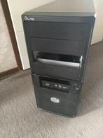 Zwarte PC met 250 GB SSD schijf ( alleen systeemkast ), Computers en Software, Ophalen, Gaming, HDD, Met videokaart