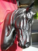 XXL BEELD BUSTE PAARD WANDDECO LEVENSGROOT XXL, Antiek en Kunst, Ophalen