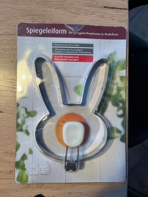 Bakvorm Haasje of Eendje voor Spiegelei/omelet/pannenkoek, Diversen, Pasen, Nieuw, Ophalen of Verzenden