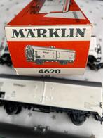 Koelwagons 4620 Marklin 4 stuks en 4934, Wisselstroom, Gebruikt, Wagon, Ophalen of Verzenden