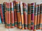 Leren boeken ruggen / Ca. 100 stuks, Antiek en Kunst, Ophalen of Verzenden