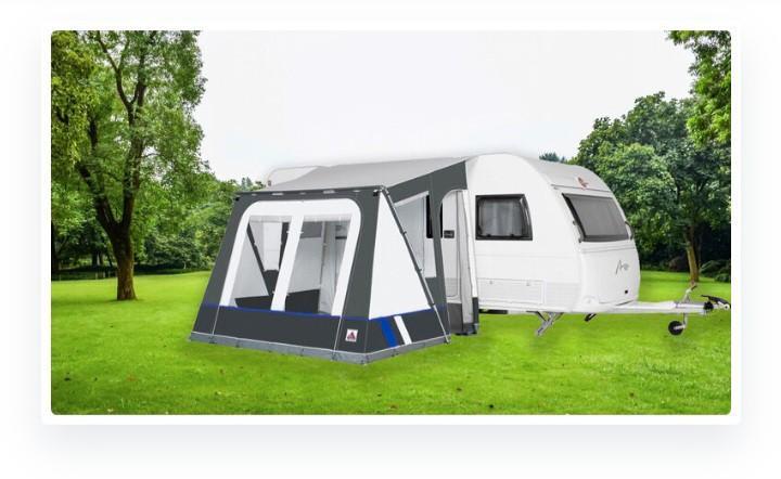 Kleine voortent, Caravans en Kamperen, Tenten, tot en met 2, Zo goed als nieuw, Ophalen of Verzenden