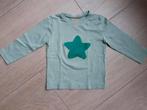 K24 Groen shirt ster Hema maat 86, Kinderen en Baby's, Babykleding | Maat 86, Ophalen of Verzenden, Zo goed als nieuw, Hema, Jongetje