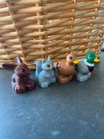 4 duplo diertjes, Ophalen of Verzenden, Zo goed als nieuw, Duplo