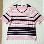 Gestreept shirt, maat 44, korte mouw. Merk: Marcona, Verzenden, Maat 42/44 (L), Zo goed als nieuw, Korte mouw