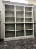 Luxe winkelkasten in topstaat – massief hout, lichtgrijs, Zakelijke goederen, Ophalen, Onbekend, Onbekend, Onbekend