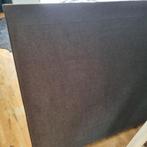 Hoofdbord 225 cm lang, Ophalen, Gebruikt, Bruin, Tweepersoons