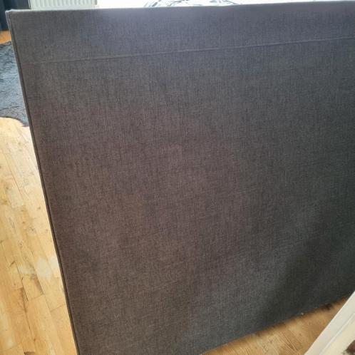 Hoofdbord 225 cm lang, Huis en Inrichting, Slaapkamer | Boxsprings, Gebruikt, Overige maten, 220 cm, Tweepersoons, Bruin, Grijs