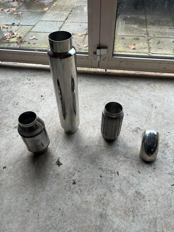 Uitlaat delen: Demper, bocht, flexibel stuk, katalysator, Auto-onderdelen, Uitlaatsystemen, Universele onderdelen, Gebruikt, Ophalen of Verzenden