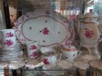 Herend Apponyi Raspberry Koffieservies 6 pers., Antiek en Kunst, Antiek | Servies compleet, Ophalen of Verzenden