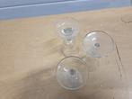 borrelglazen op voet vintage, Ophalen of Verzenden, 'T Olde Gre-j, Info@toldegrej.nl, Endepoelstraat 20f Didam